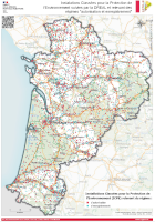Nouvelle-Aquitaine : Installations Classées pour la Protection de l'Environnement (ICPE) suivies par la DREAL et relevant des régimes 