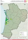 Nouvelle-Aquitaine : plans de prévention des risques incendies de forêt - atlas 2024