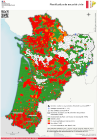 Nouvelle Aquitaine : Planification de sécurité civile - atlas 2024