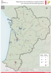 Nouvelle-Aquitaine : installations classées SEVESO par commune - atlas 2024