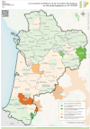Nouvelle-Aquitaine : Les Contrats de Relance et de Transition Écologique (CRTE) - atlas 2024
