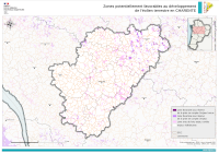 Charente : zones potentiellement favorables au développement de l'éolien terrestre