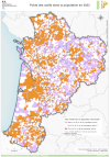 Nouvelle Aquitaine : poids des actifs dans la population en 2022 - atlas 2026