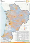 Nouvelle Aquitaine : densité de logements - atlas 2026