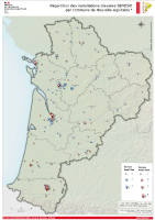 Nouvelle-Aquitaine : sites seveso - atlas 2023