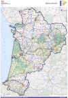 Nouvelle-Aquitaine : réseau routier