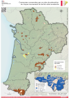 Nouvelle-Aquitaine : plans de prévention des risques mouvement de terrain et avalanche - atlas 2024
