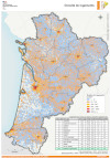 Nouvelle-Aquitaine : densité de logements
