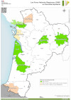 Nouvelle-Aquitaine : parcs naturels régionaux (PNR)