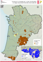 Nouvelle-Aquitaine : plans de prévention des risques mouvement de terrain et avalanche - atlas 2023