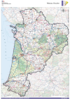 Nouvelle Aquitaine : réseau routier - atlas 2026