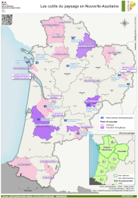 Nouvelle-Aquitaine : Les outils du paysage - Atlas 2024
