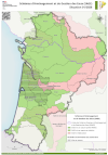 Nouvelle-Aquitaine : schémas d'aménagement et de gestion des eaux (SAGE) - atlas 2024