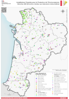 Nouvelle-Aquitaine : installations classées pour la protection de l'environnement soumises à la directive IED - atlas 2023