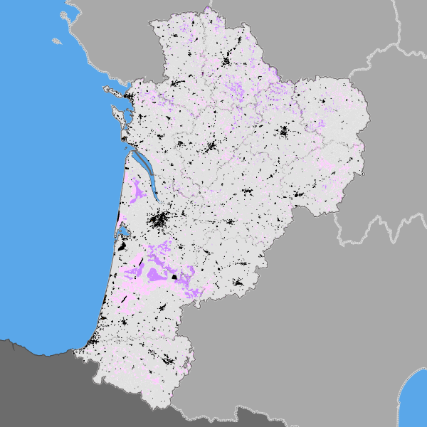 Nouvelle Aquitaine - Cartographie du potentiel ENR