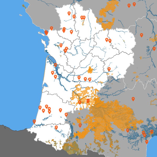 Nouvelle-Aquitaine : plans de prévention des risques