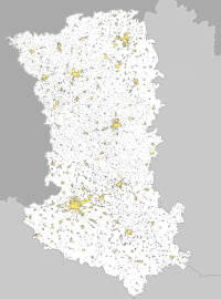 Deux-Sèvres : foncier potentiellement disponible dans les zones déjà urbanisées des communes (carte interactive)